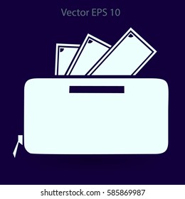 purse vector illustration