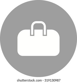 Purse, wallet, bag icon vector image. Can also be used for household objects. Suitable for use on web apps, mobile apps and print media.