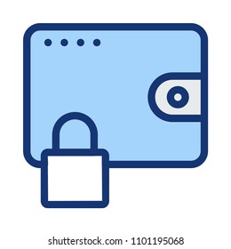 purse wallet lock 