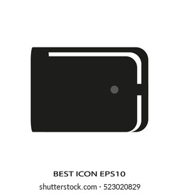 purse, wallet, vector icon, eps10