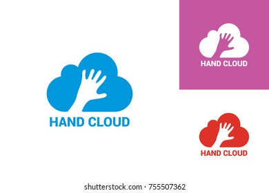 Pursue a Dream Cloud Logo Template Design