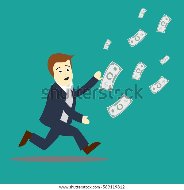 Pursuit Money Vector Design Stock Vector (Royalty Free) 589119812 ...