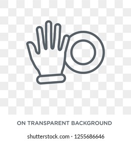 Push all fingers to expand icon. Trendy flat vector Push all fingers to expand icon on transparent background from Hands and guestures collection. High quality filled Push all fingers to expand symbol