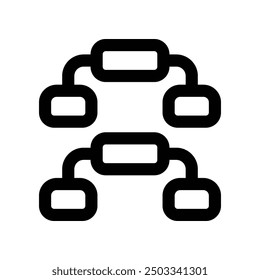 push up bar icon. vector line icon for your website, mobile, presentation, and logo design.