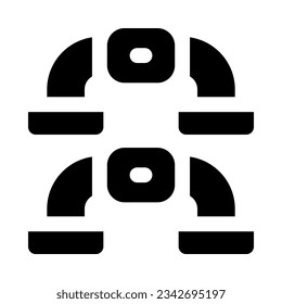 icono de barra de empuje para tu sitio web, móvil, presentación y diseño de logotipo.