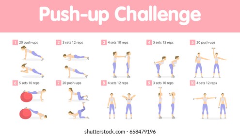 Push up challenge.