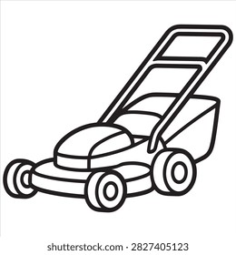 Push Lawn Mower Machine