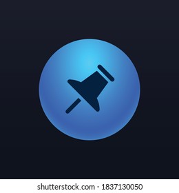Push Pin - App Icon Button