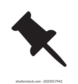 Pin-Schwarz-Symbol einzeln