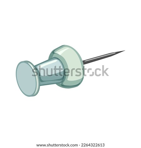 push pin push pin cartoon. push pin push pin sign. isolated symbol vector illustration