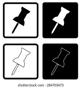 Push pin icon