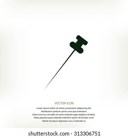 push pin icon