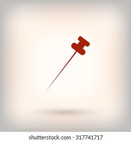 push pin icon