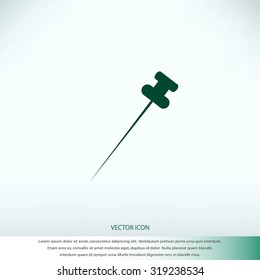 push pin icon