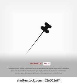 push pin icon
