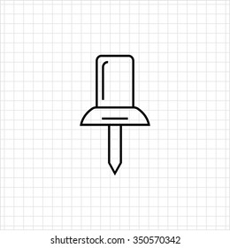 Push pin icon