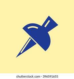 Push Pin Icon.