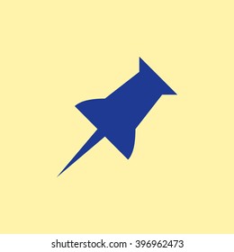 Push Pin Icon.