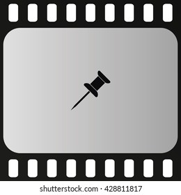 Push pin icon.