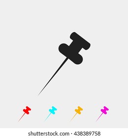 push pin icon
