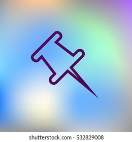 Push pin icon