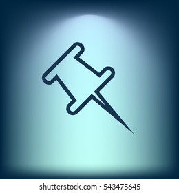 Push pin icon
