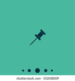 Push pin icon.