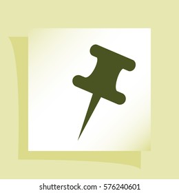 Push pin icon