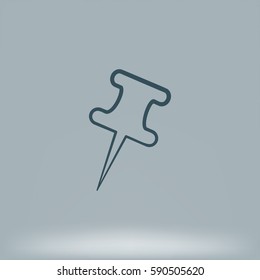 Push pin icon