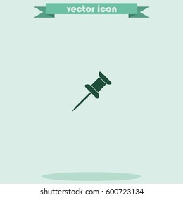 Push pin icon.