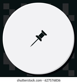 Push pin icon.