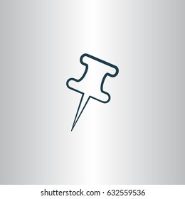Push pin icon