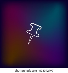 Push pin icon