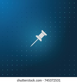Push pin icon.
