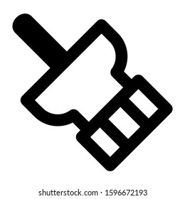 push pin icon isolated sign symbol vector illustration - high quality black style vector icons
