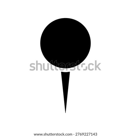 Push Pin Icon for Location Marking Tool