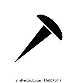 Push pin icon vector design template ilustration