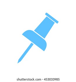  Push pin icon. Vector EPS 10. 