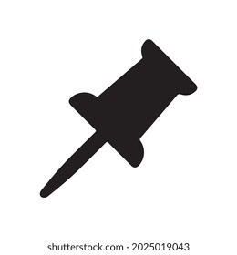 push pin icons on white background
