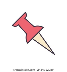 Icono de vector relacionado. Aislado sobre fondo blanco. Ilustración de vector