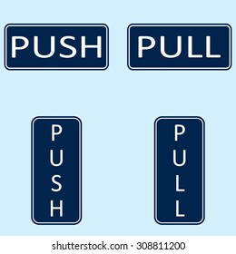 Push Pull Signs