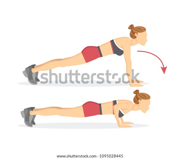 Push ups tabata exercises, fitness programme for arms strengthening