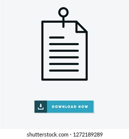 Push vector icon