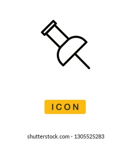 Push vector icon