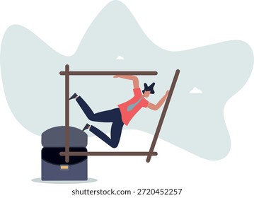 Empujar los límites te desafía a superar los límites, el esfuerzo y la fuerza para superar el límite, la actitud hacia el éxito, la vida y el empleo de las personas.