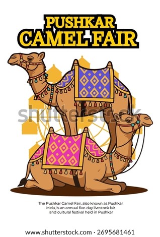Pushkar Camel Fair is a way of trading cattle.