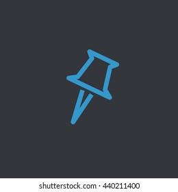 Pushpin icon