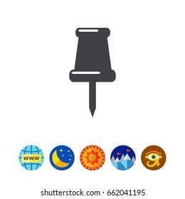 Pushpin icon
