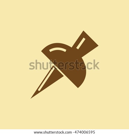 Pushpin Icon.