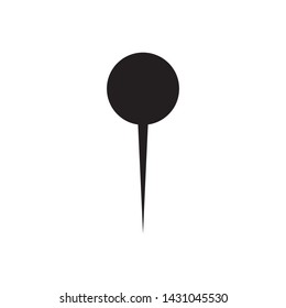 pushpin icon vector illustration design